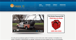 Desktop Screenshot of happybincleaning.com